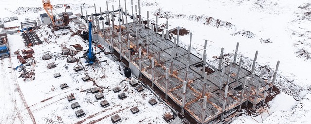 В Перми началось строительство первого этажа новой инфекционной больницы