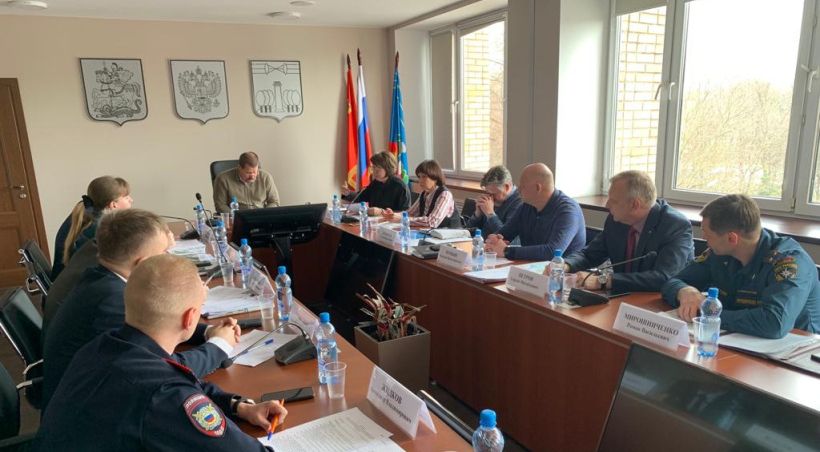 В Красногорске прошло межведомственное рабочее совещание по обеспечению пожарной безопасности