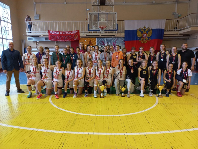 Раменские баскетболистки победили в чемпионате Московской области