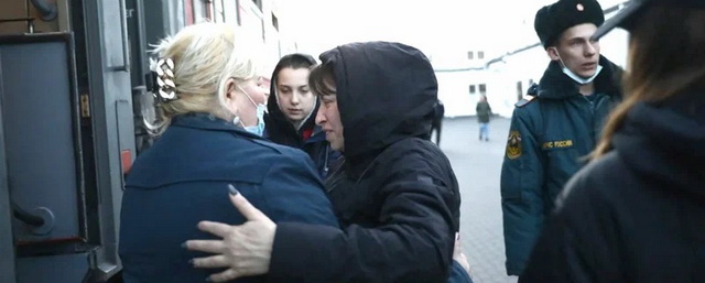Третья группа беженцев с Донбасса прибыла в Нижегородскую область поездом