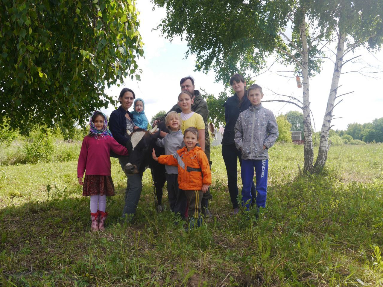 Более 40 га земли по господдержке выделили фермерскому хозяйству «Большая семья» из Раменского округа