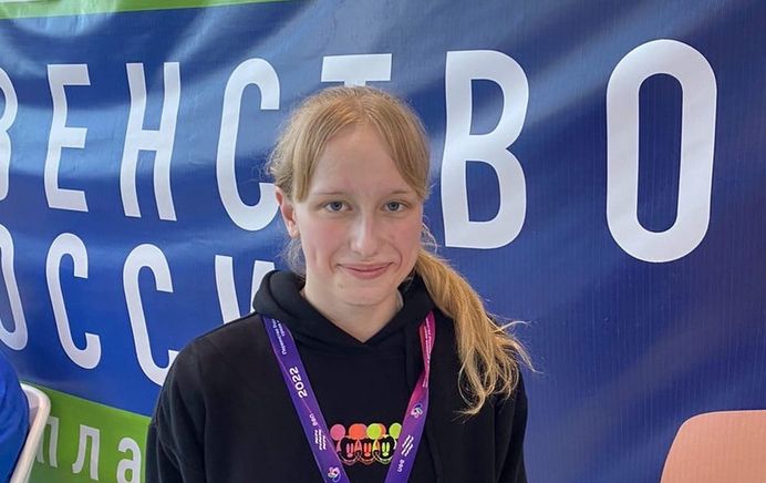 Пловчиха из Раменского округа Анна Кирейцева заняла третье место в составе команды Подмосковья