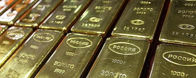 Уровень запасов золота в российских банках сократился на 20%