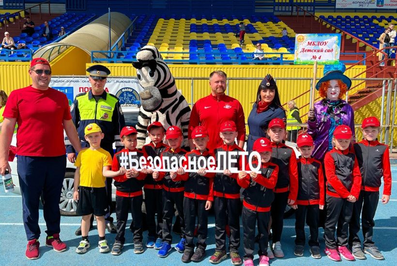 Сотрудники ГИБДД провели олимпиаду среди дошкольников г.о. Красногорск