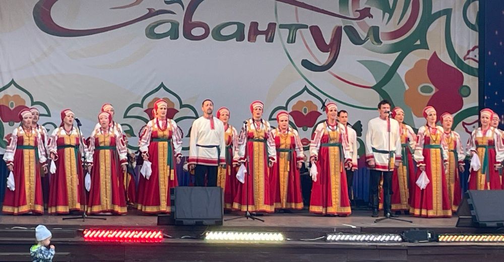 В Красногорске на Сабантуе выступили истринские коллективы