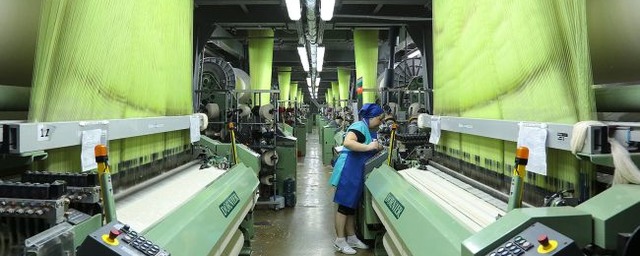 В текстильной промышленности Ивановской области зафиксировано сокращение производства