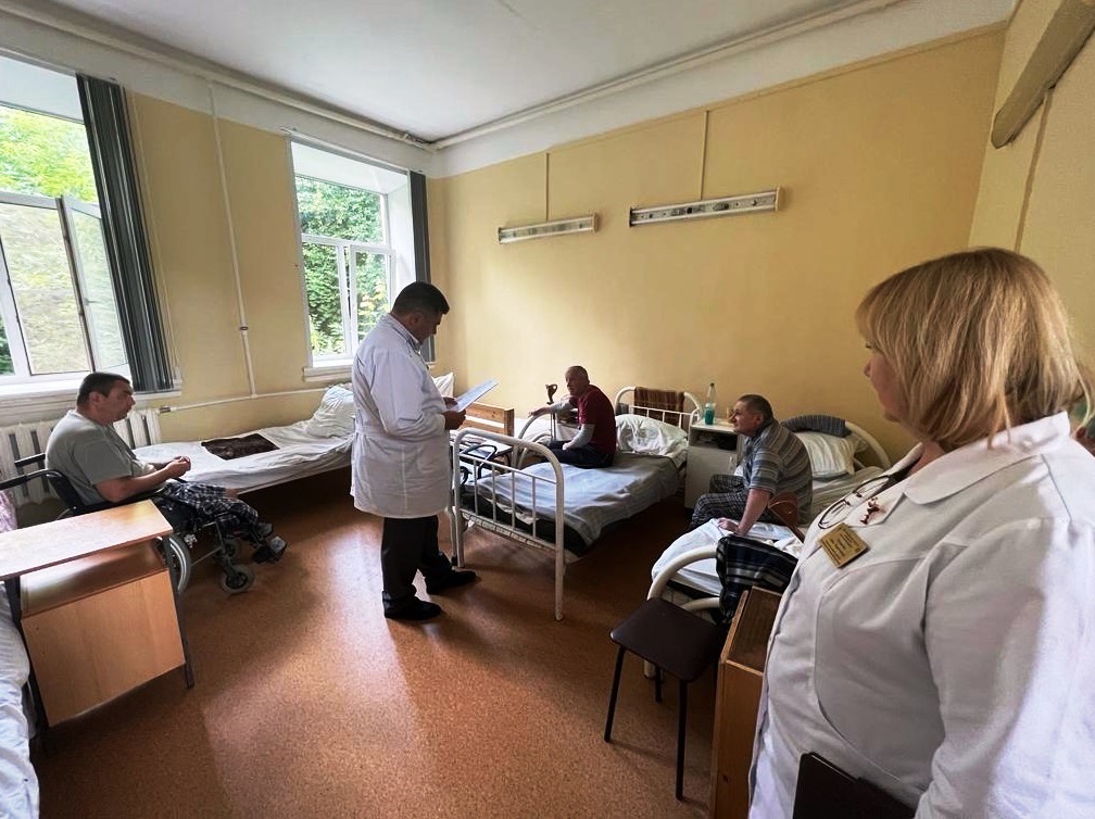 Главврач Раменской облбольницы Сергей Маркитан посетил Никитскую участковую больницу
