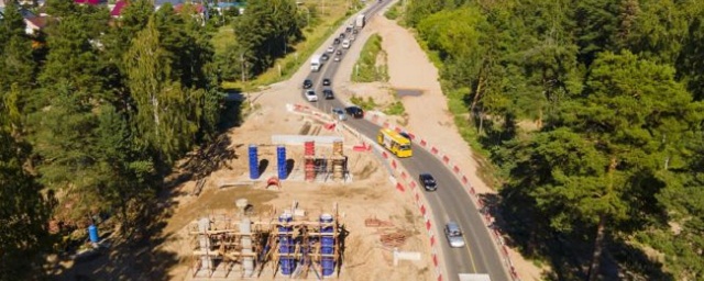 Из-за дорожных работ изменится схема движения на выезде из Иванова в Кинешму