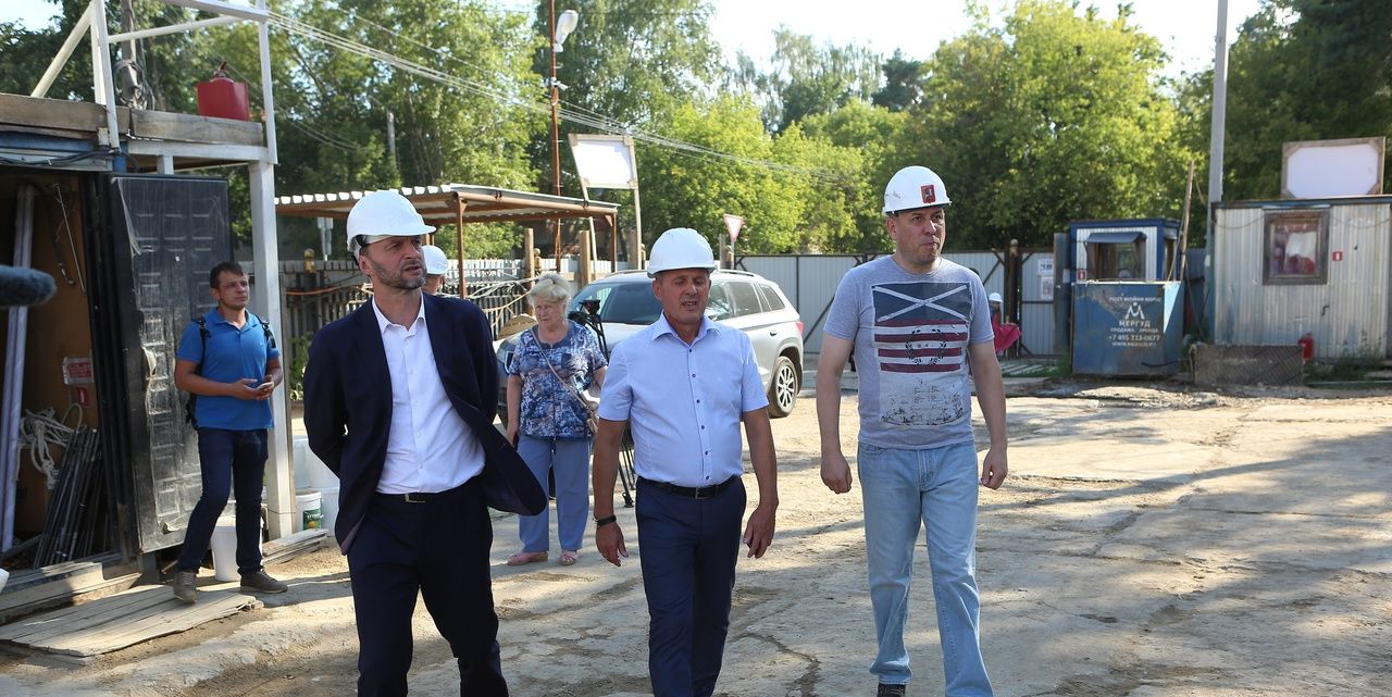 Глава Раменского г.о. Неволин осмотрел новый корпус школы №6