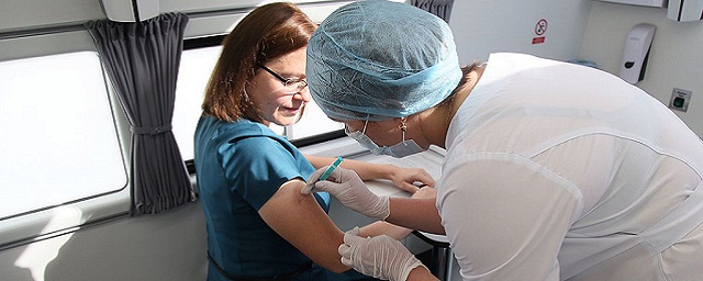 Жители Кинешмы смогут пройти вакцинацию от ковид и гриппа в мобильном комплексе