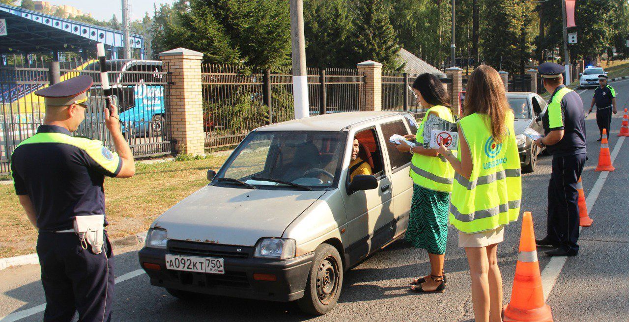 В Красногорске автоинспекторы провели массовую проверку