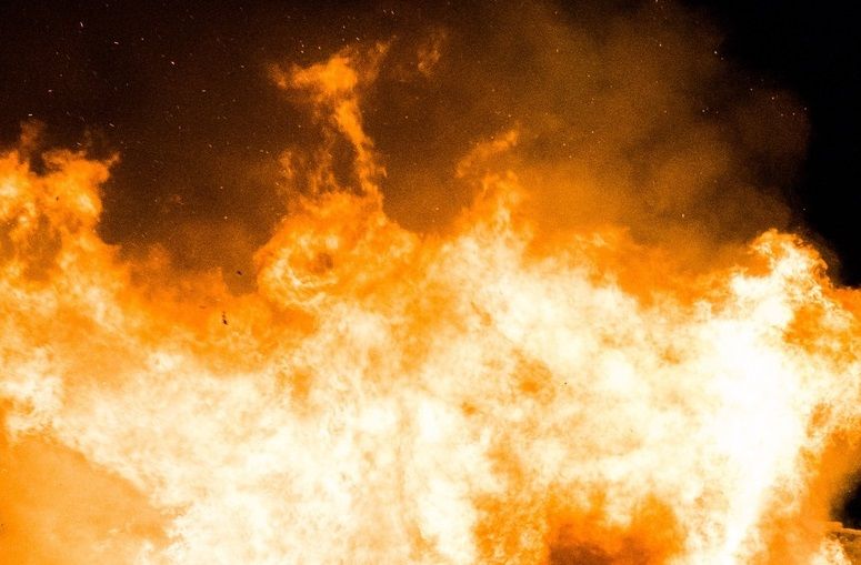 В деревне в Калининградской области неизвестный сжег минивэн за 2 млн рублей