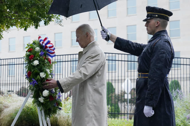 Байден принял участие в церемонии памяти жертв 11 сентября