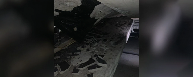 В Стерлитамаке на чердаке многоквартирного дома обрушились плиты перекрытия