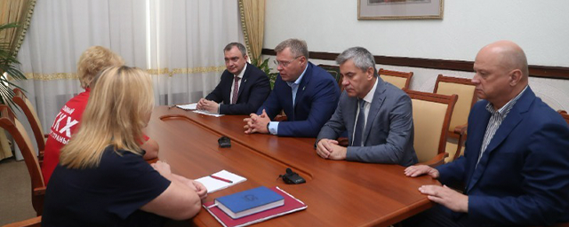 Губернатор Астраханской области Бабушкин обсудил с главой ОНФ ход благоустройства в регионе