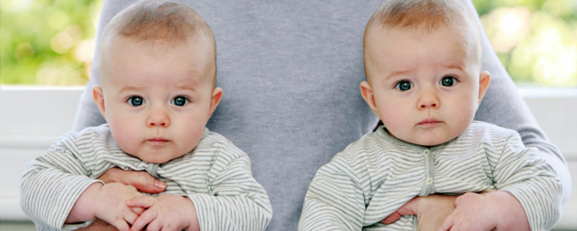 В г.о. Клин с начала 2022 года родились 15 пар двойняшек