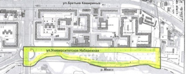 Мэрия Челябинска анонсировала строительство новой набережной вдоль реки Миасс