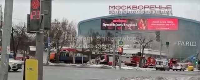 В Москве на станции метро «Каширская» вспыхнул пожар