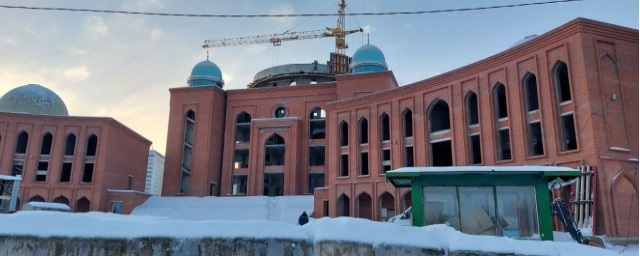 Большой купол для строящейся в Набережных Челнах мечети «Джамиг» привезут из Волгодонска
