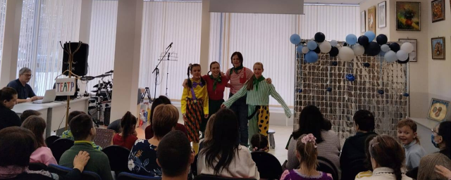 В Красногорске для детей провели новогоднее представление «Приятного аппетита, Тигр»