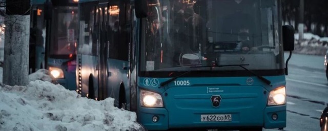 В ночь с 6 на 7 января жители Тверской области смогут бесплатно ездить на общественном транспорте