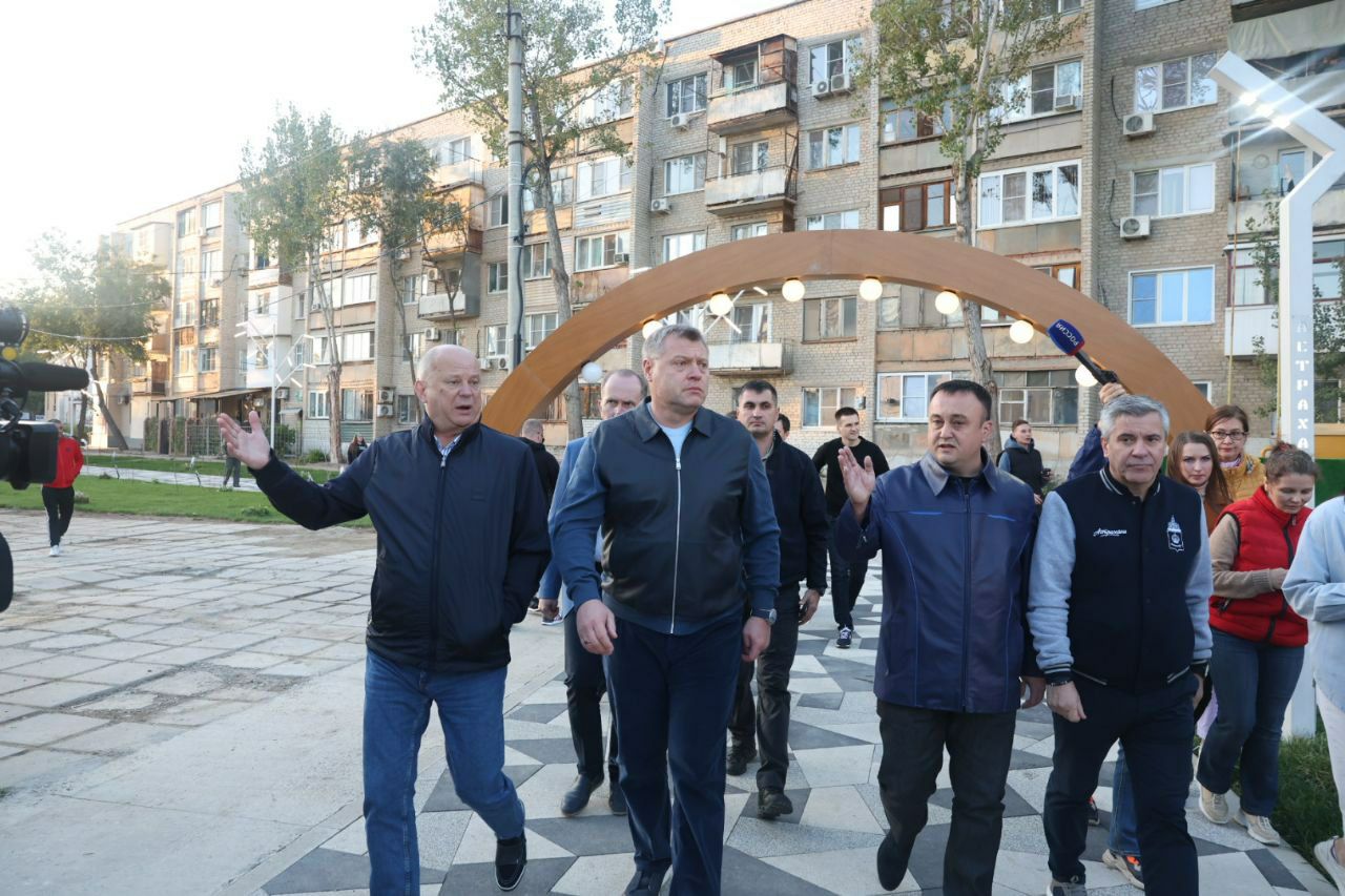 В Советском районе Астрахани на месте полузаброшенной территории появился  «Парк знаний»