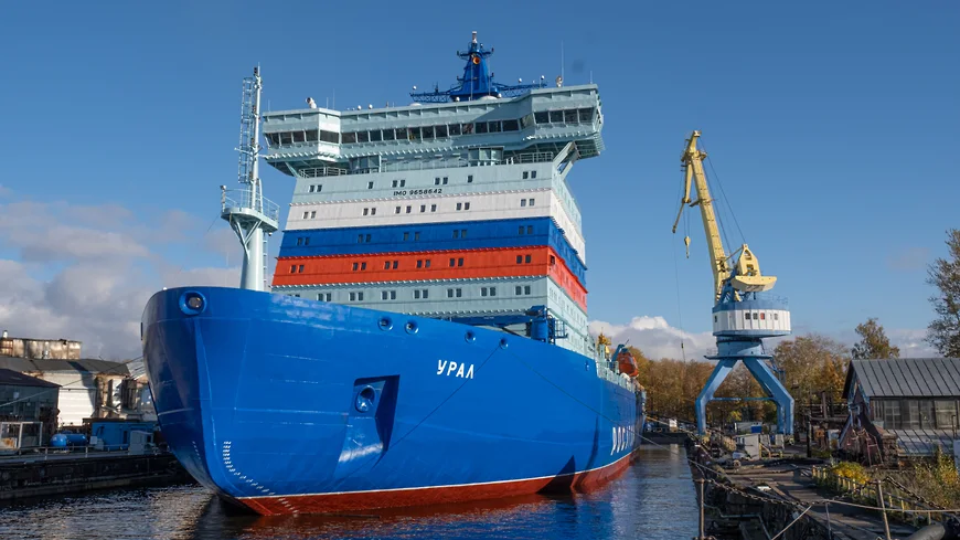 ОСК досрочно отремонтировала атомный ледокол «Урал» в Петербурге