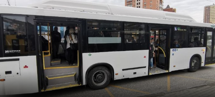 В Новосибирске в автобусе №96 контролеры проверяют пассажиров один раз в два дня