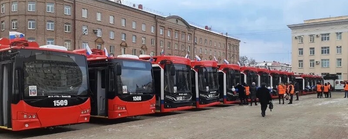 В Брянскую область поступили новые троллейбусы и автобусы