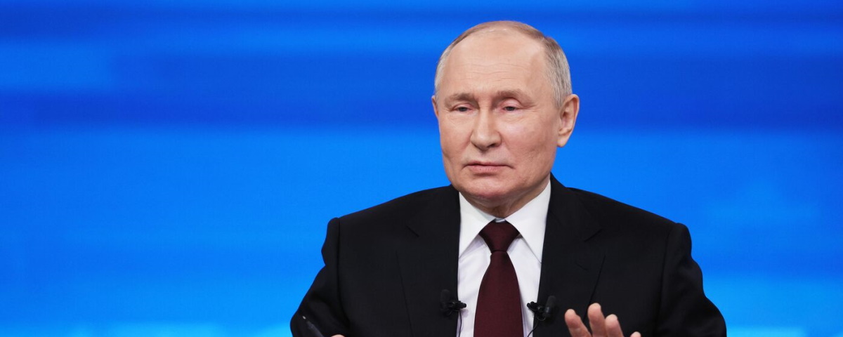Путину задал вопрос его двойник, сделанный нейросетью