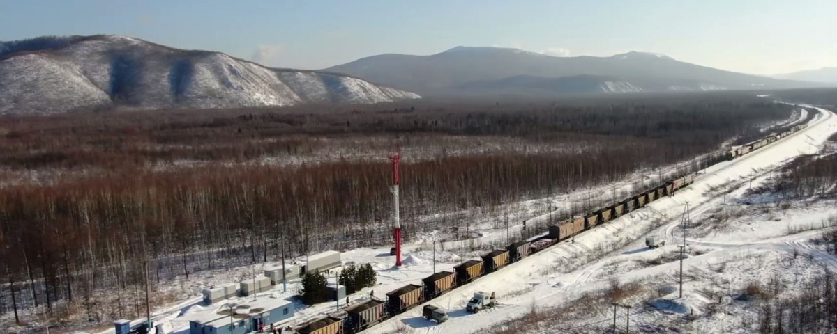 В Хабаровском крае запустили движение поездов на новом перегоне БАМа Тудур-Пони