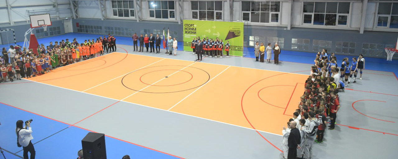 В Усть-Абакане открылся универсальный спортзал