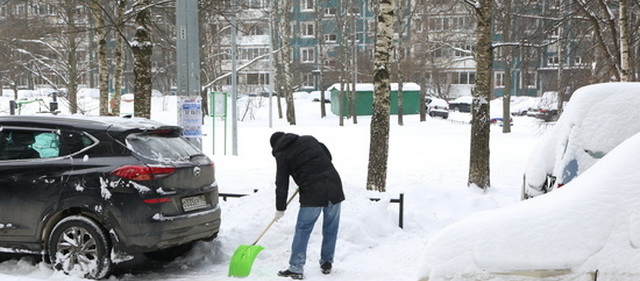 Сильный снегопад ожидается в Новгородской области 11 февраля