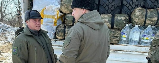 Губернатор Ростовской области Голубев навестил земляков в зоне СВО