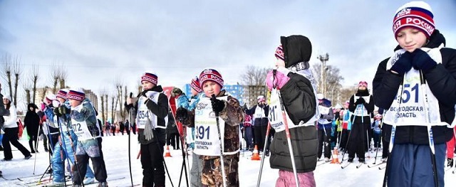 Более двух тысяч жителей Вологодской области приняли участие в «Лыжне России»