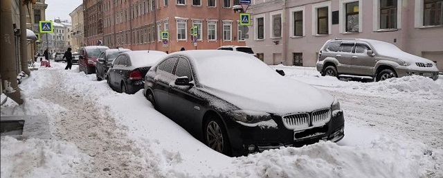 Коммунальные службы в очередной раз решили не убирать Петербург от снега