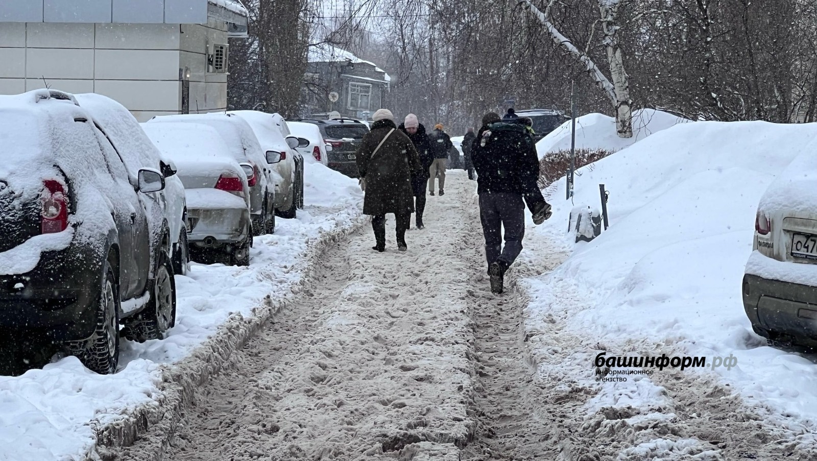 В Башкирию вновь идут метели, снежные заносы и гололедица