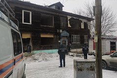 В Красноярске под завалами рухнувшего дома нашли труп
