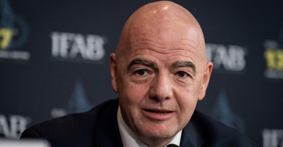 Джанни Инфантино переизбран путем аккламации на пост президента ФИФА до 2027 года