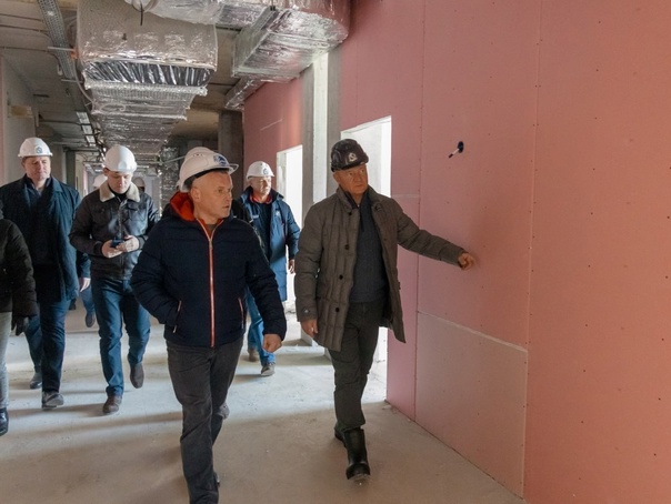 В Курске летом завершат строительство поликлиники на проспекте Дериглазова