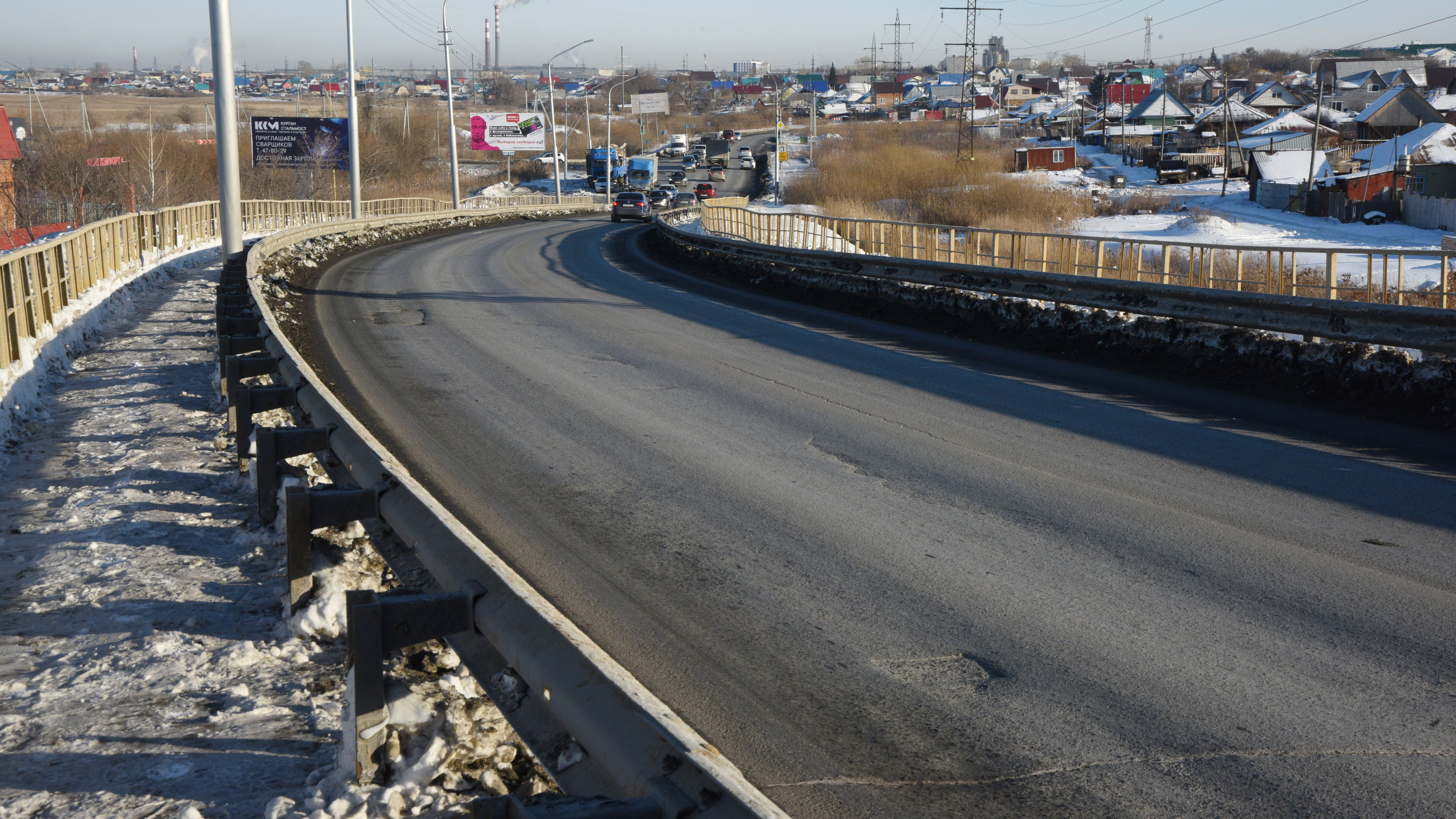 Жителям Кургана анонсировали закрытие Чеховского моста с 4 марта