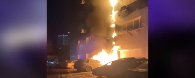 В Екатеринбурге ночью горело здание первого музея Бориса Ельцина
