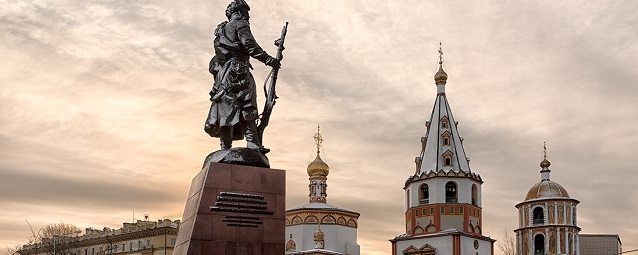 Фотозоны в Иркутске установят у Московских ворот и около памятника основателям города