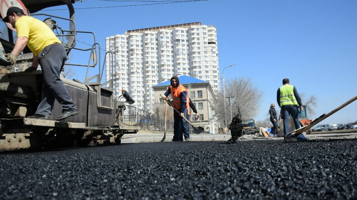 В Йошкар-Оле 11 апреля начался ремонт дорог горячим асфальтом