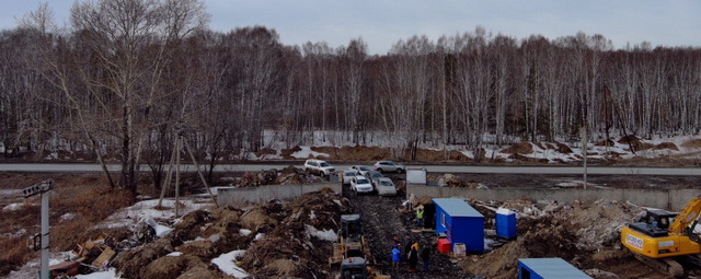 В Новосибирской области началась ликвидация двух несанкционированных свалок