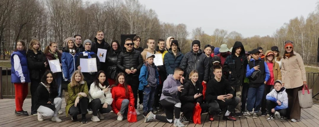 В Красногорске провели экологический квест «Беги – убирайся»
