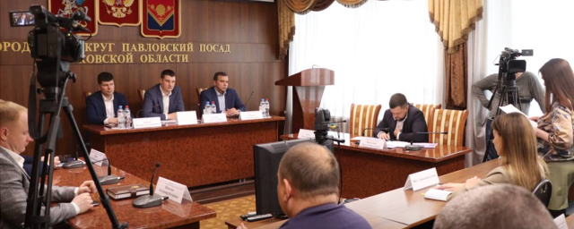 В администрации г.о. Павловский Посад обсудили предстоящий субботник и благоустройство