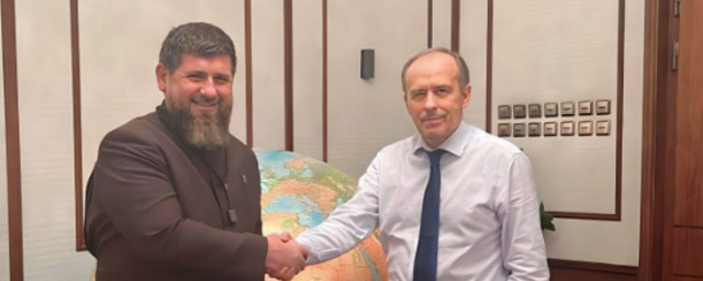 Глава Чечни Кадыров встретился с директором ФСБ Бортниковым
