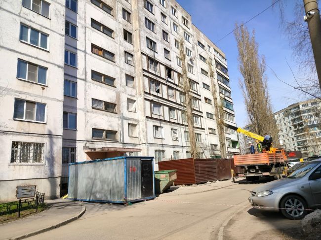 В Воронеже ремонт многоэтажки на Хользунова после взрыва почти завершен