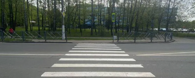 В Красногорске на улице Маяковского обновили дорожную разметку